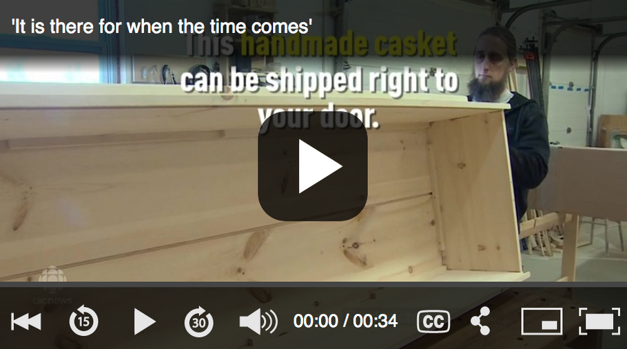 CBC NEWS: Assembly required: Carpenter makes design-your-own casket kit