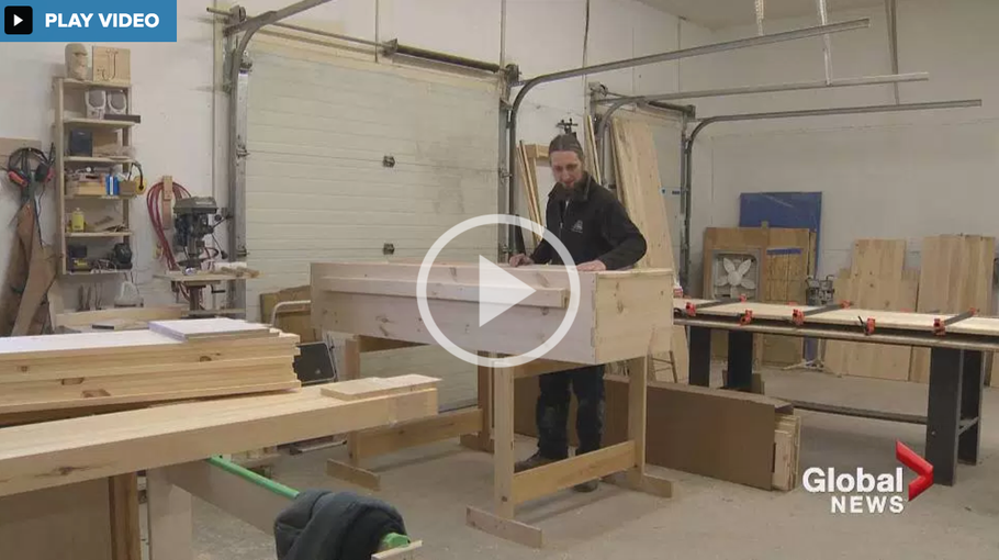 GLOBAL NEWS: Do-it-yourself casket kit adds life to NB woodworker’s business